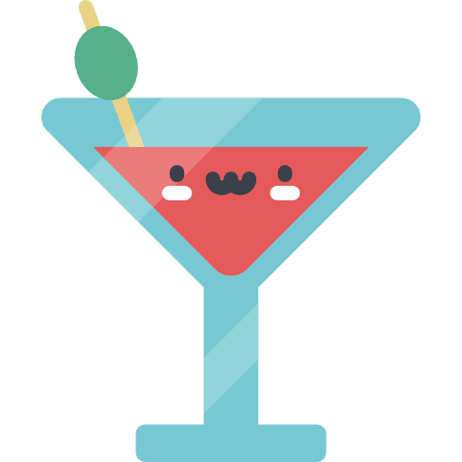 Cocktail food and restaurant cocktail pub icon Cocktail food and restaurant cocktail pub icon