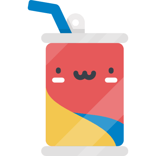 Soda kawaii food food and restaurant icon Soda kawaii food food and restaurant icon