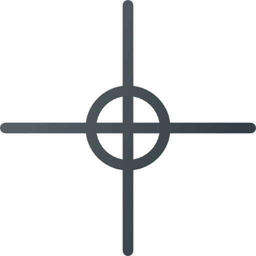 Target calibration weapons sniper icon