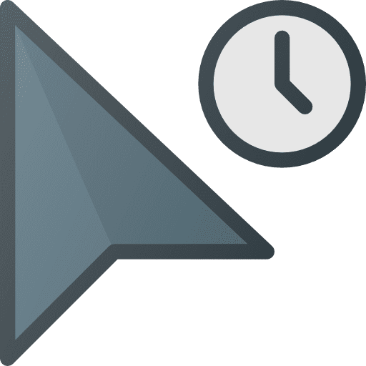 Cursor arrow waiting cursor icon Cursor arrow waiting cursor icon