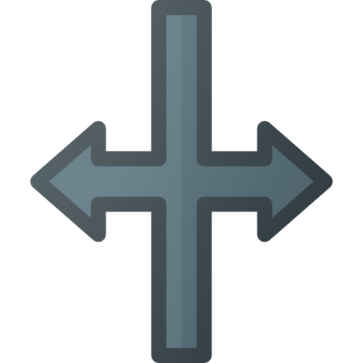 Scale scale arrows horizontal icon Scale scale arrows horizontal icon