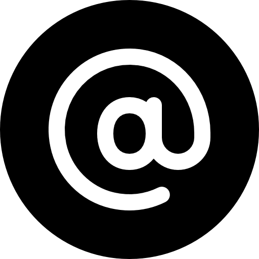 Arroba email internet arroba icon
