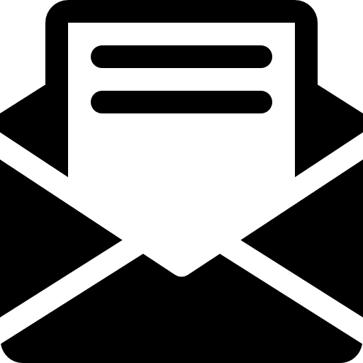 Email interface mail envelopes icon