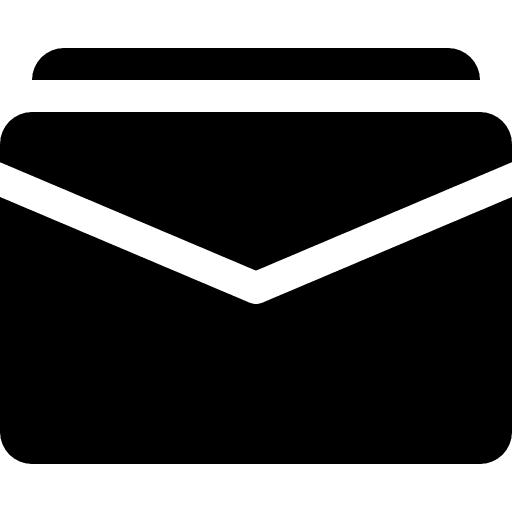 Email envelope interface multimedia icon