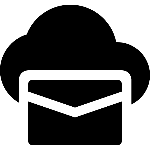 Email multimedia mails interface icon