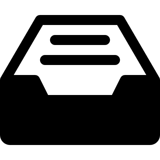 Inbox mail symbols tool icon