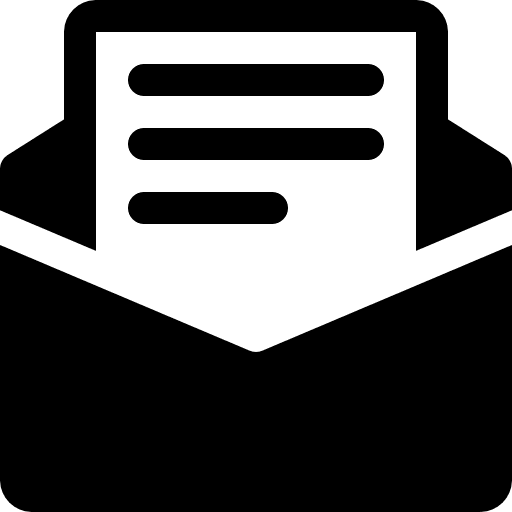 Email interface envelopes mails icon