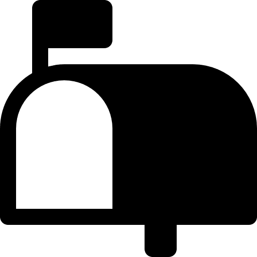 Postbox letterbox mail mailbox icon