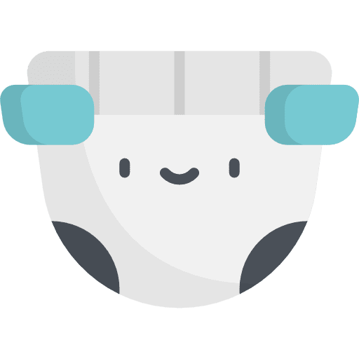 Diaper baby childhood diaper icon Diaper baby childhood diaper icon