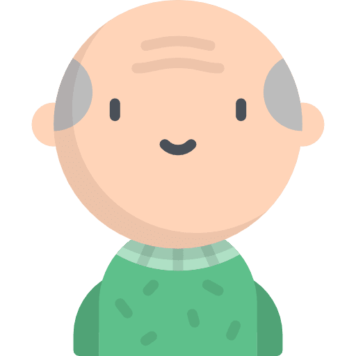 Grandfather man avatar people icon Grandfather man avatar people icon