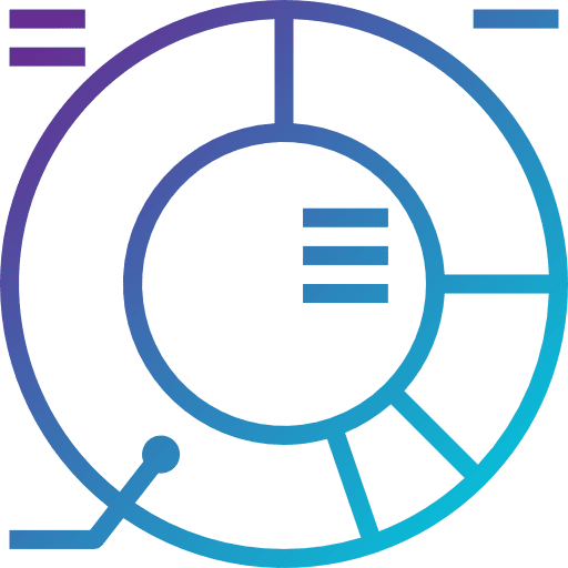 Diagram graph stats analytics icon