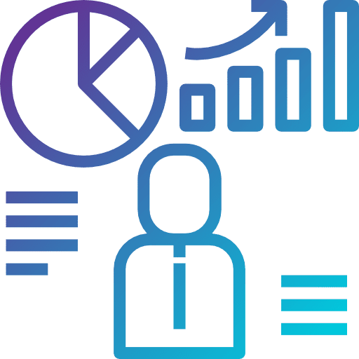 Presentation financial presentation business and finance icon