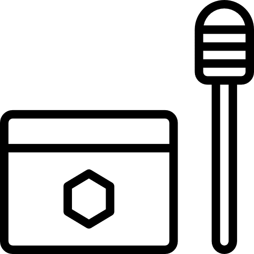 Honey honey feminine cosmetics icon Honey honey feminine cosmetics icon