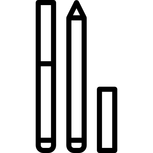 Liner feminine women cosmetics icon Liner feminine women cosmetics icon