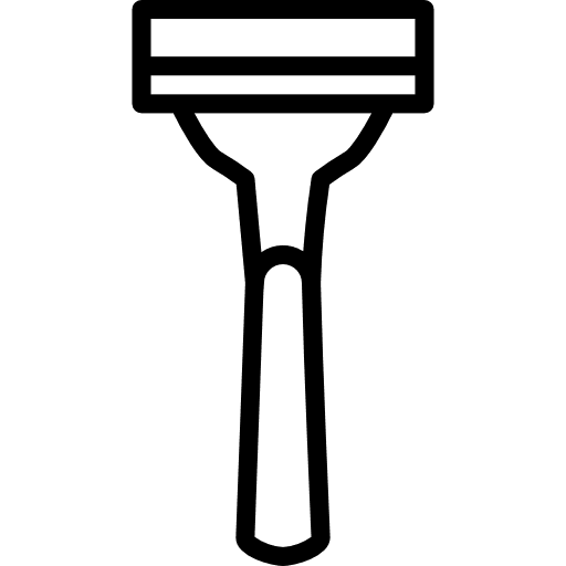 Razor shaving miscellaneous blade icon Razor shaving miscellaneous blade icon