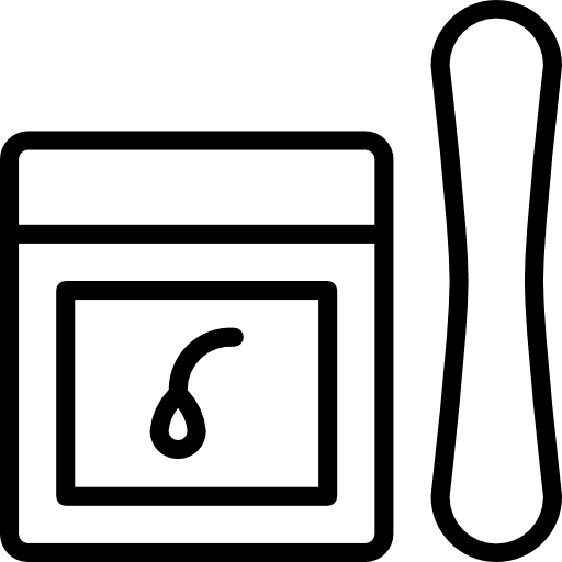 Wax cosmetic women wax icon Wax cosmetic women wax icon