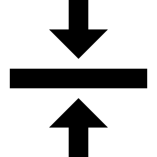 Align adjustment object alignment arrows icon