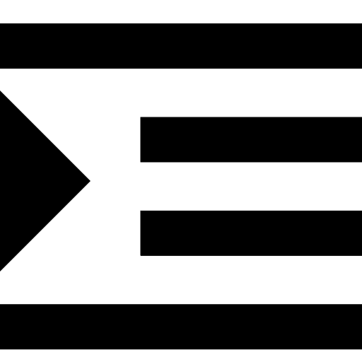 Indent text format interface indentation icon