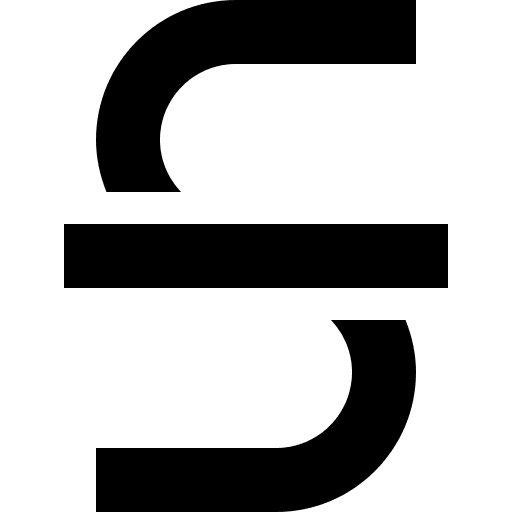 Strikethrough option text formatting interface icon
