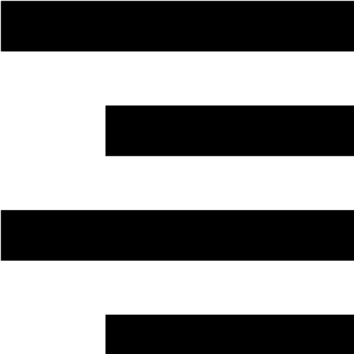 Align right text right alignment symbol icon