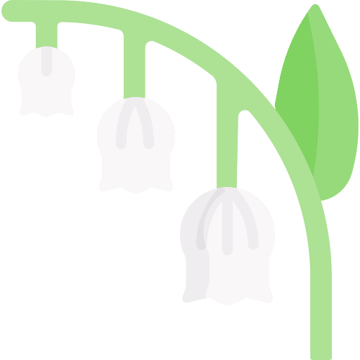 Flower nature spring blossom icon