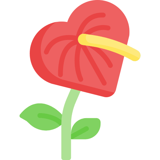 Flower petals spring flower icon Flower petals spring flower icon