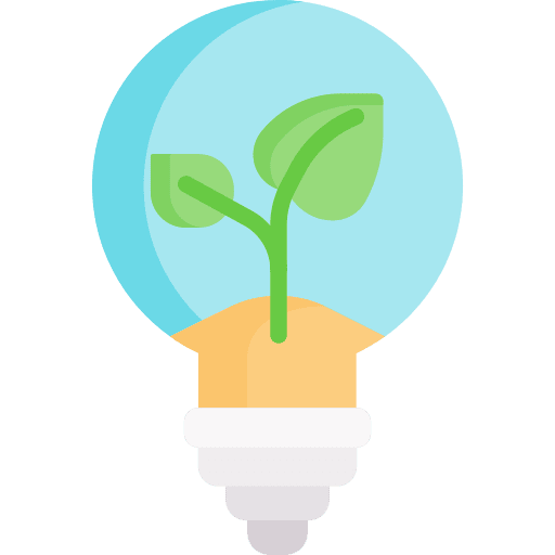 Light bulb ecology light bulb idea icon Light bulb ecology light bulb idea icon