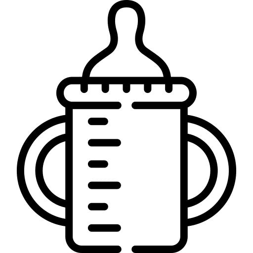 Baby feeder nursery baby bottle motherhood icon Baby feeder nursery baby bottle motherhood icon