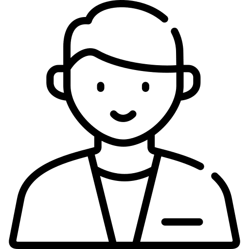 Male job man medical assistance icon Male job man medical assistance icon