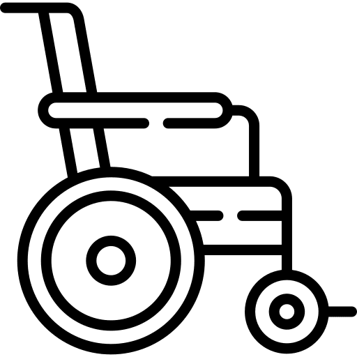 Wheelchair wheelchair medical transport icon Wheelchair wheelchair medical transport icon