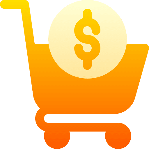 Shopping cart commerce and shopping purchase trade icon Shopping cart commerce and shopping purchase trade icon