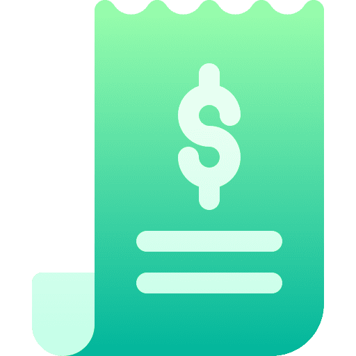 Invoice commerce business ticket icon Invoice commerce business ticket icon