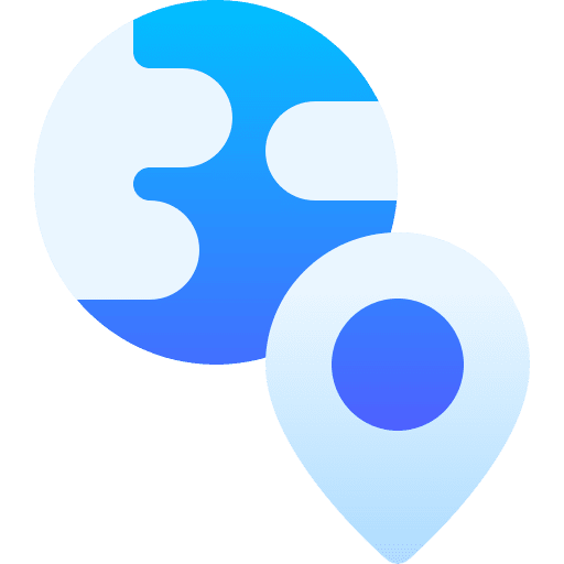 Worldwide world grid placeholder map icon Worldwide world grid placeholder map icon