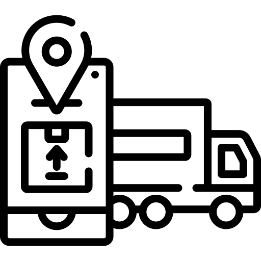 Tracking parcel order tracking icon