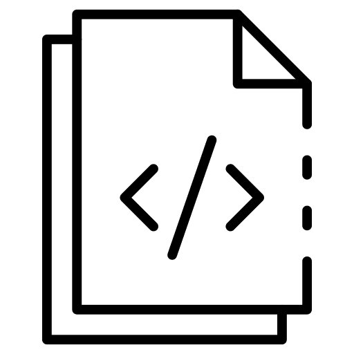 Paper files and folders source paper icon