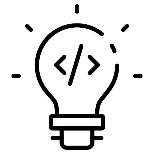 Bulb html bulb innovation icon