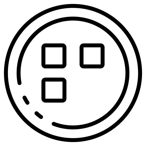 Dots symbols user interface more icon