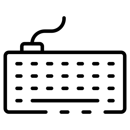 Keyboard electronics keyboard computer icon