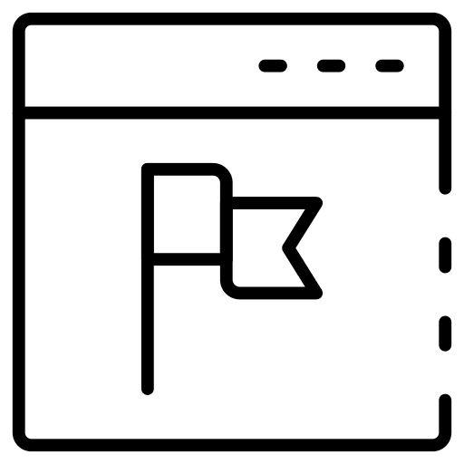 Web browser internet seo and web computing icon