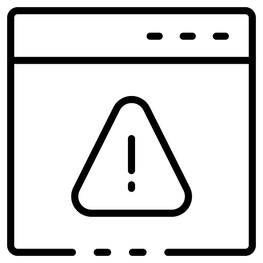 Alert danger exclamation mark alert icon