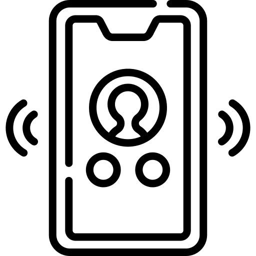 Call user decline electronics icon Call user decline electronics icon