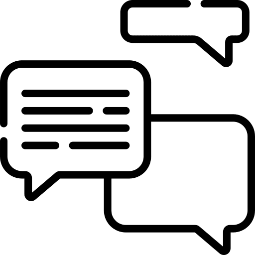 Conversation speech bubble talk speech icon Conversation speech bubble talk speech icon