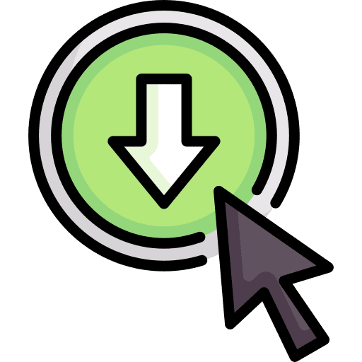 Download button cursor ui icon Download button cursor ui icon