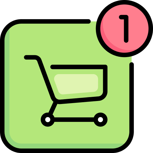 Shopping notification shopping app icon Shopping notification shopping app icon