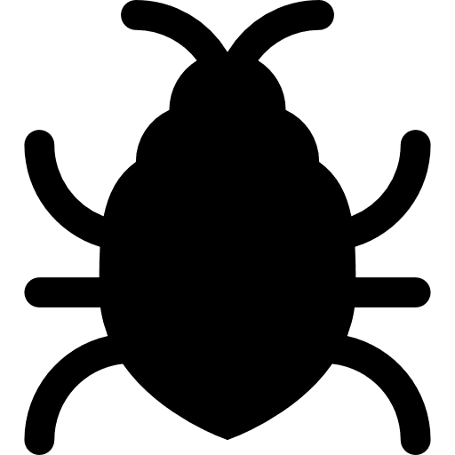 Big bug bedbug parasitic animals icon Big bug bedbug parasitic animals icon