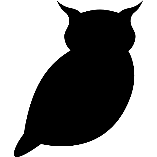 Big owl birds animals animal icon Big owl birds animals animal icon