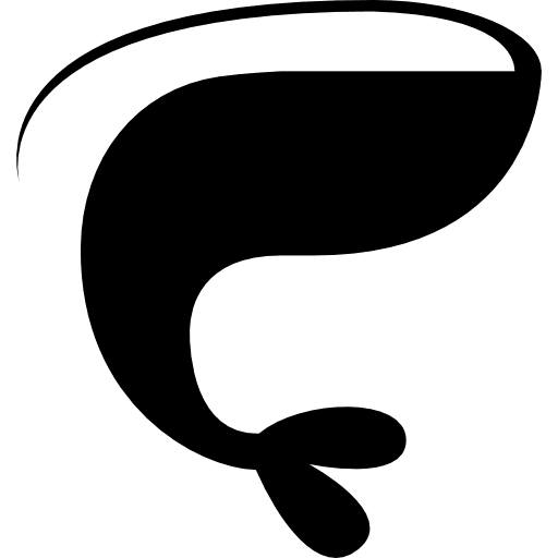 Shrimp facing right ocean sea seafood icon Shrimp facing right ocean sea seafood icon