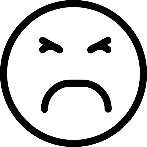 Sad feelings emotion sad icon