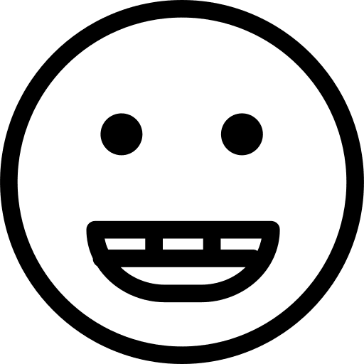 Happy face feelings happy icon