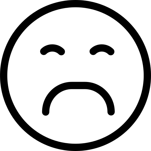 Sad emotion interface people icon